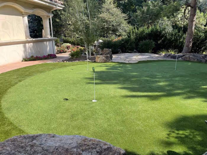Putting Green Installation 32