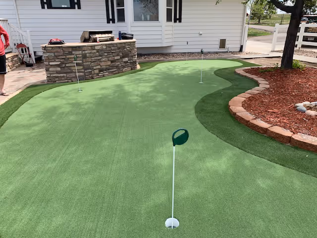 Putting Green Installation 42