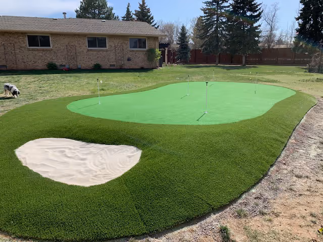 Putting Green Installation 53