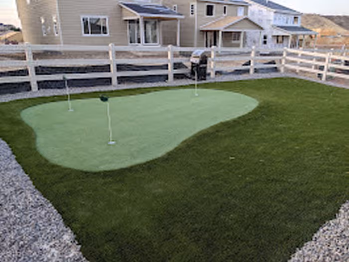Putting Green Installation 57