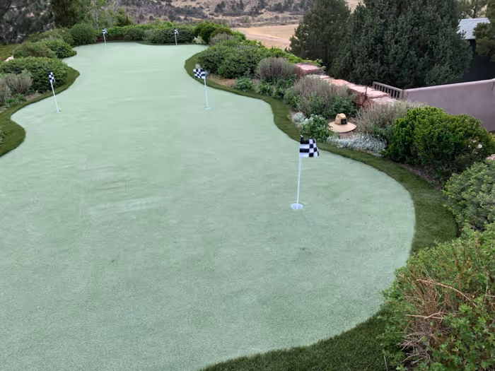 Putting Green Installation 68