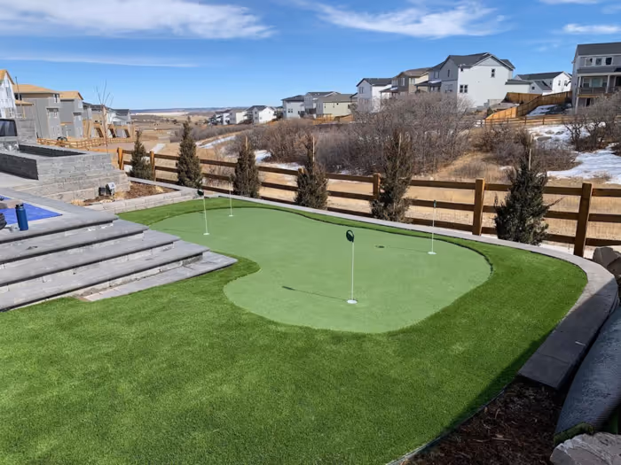 Putting Green Installation 71