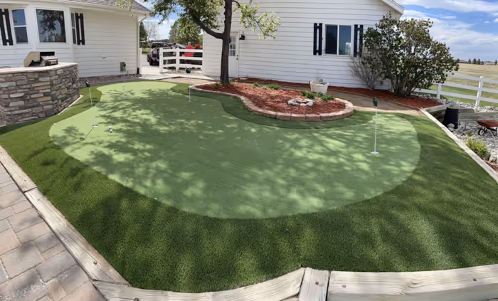 Putting Green Installation 67