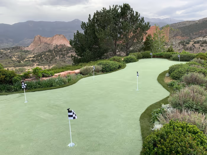 Putting Green Installation 70