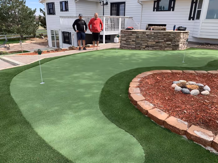 Putting Green Installation 72