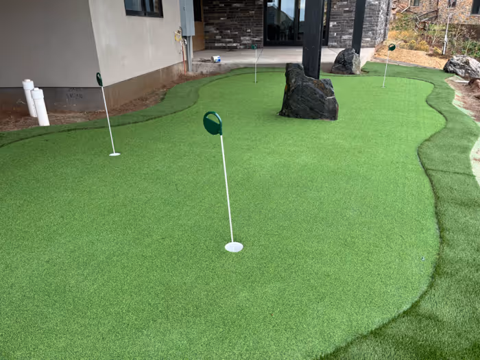 Putting Green Installation 81
