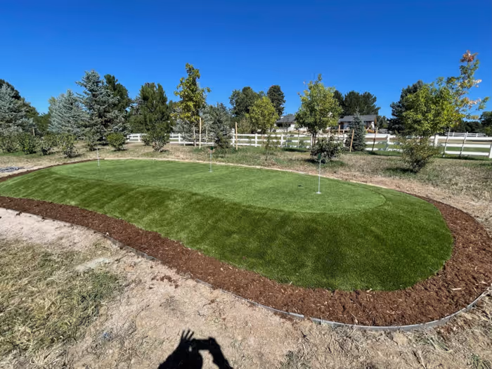 Putting Green Installation 80