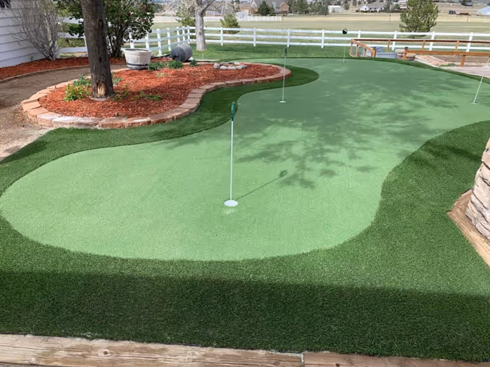 Putting Green Installation 75