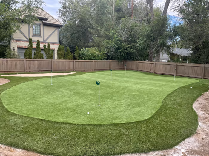 Putting Green Installation 79