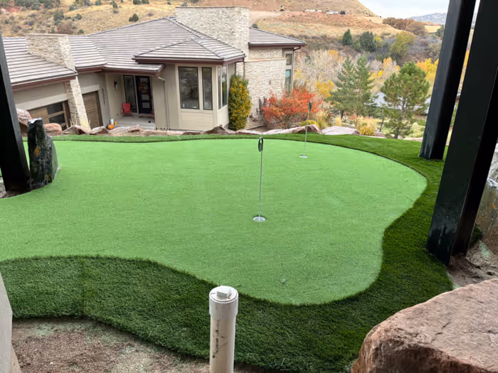Putting Green Installation 84