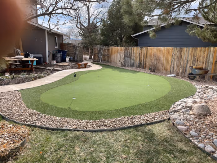 Putting Green Installation 83
