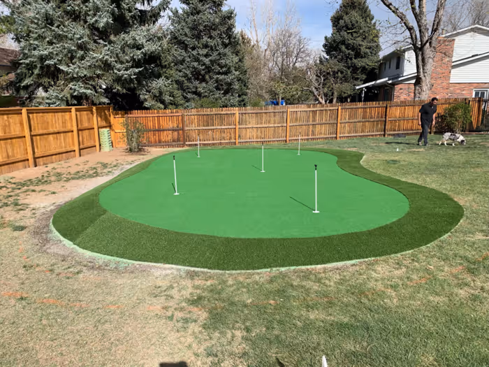 Putting Green Installation 87