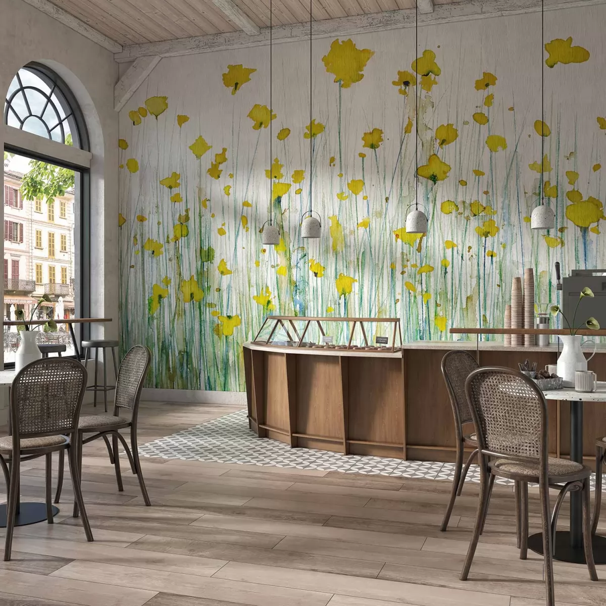 View Campo dei Fiori wallpaper design by Marco Fontana
