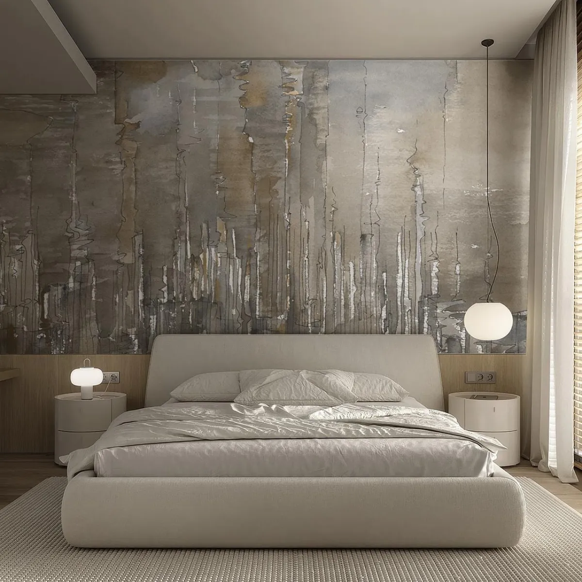 View Blue Lagoon wallpaper design by Marco Fontana