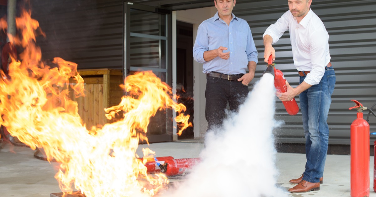 How Fire Extinguisher Training Improves Workplace Safety