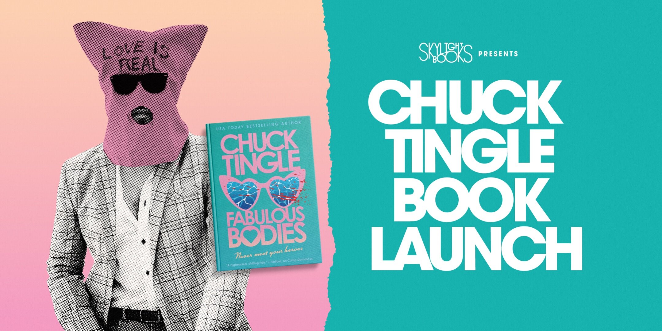 Chuck Tingle FABULOUS BODIES Book Launch Event!