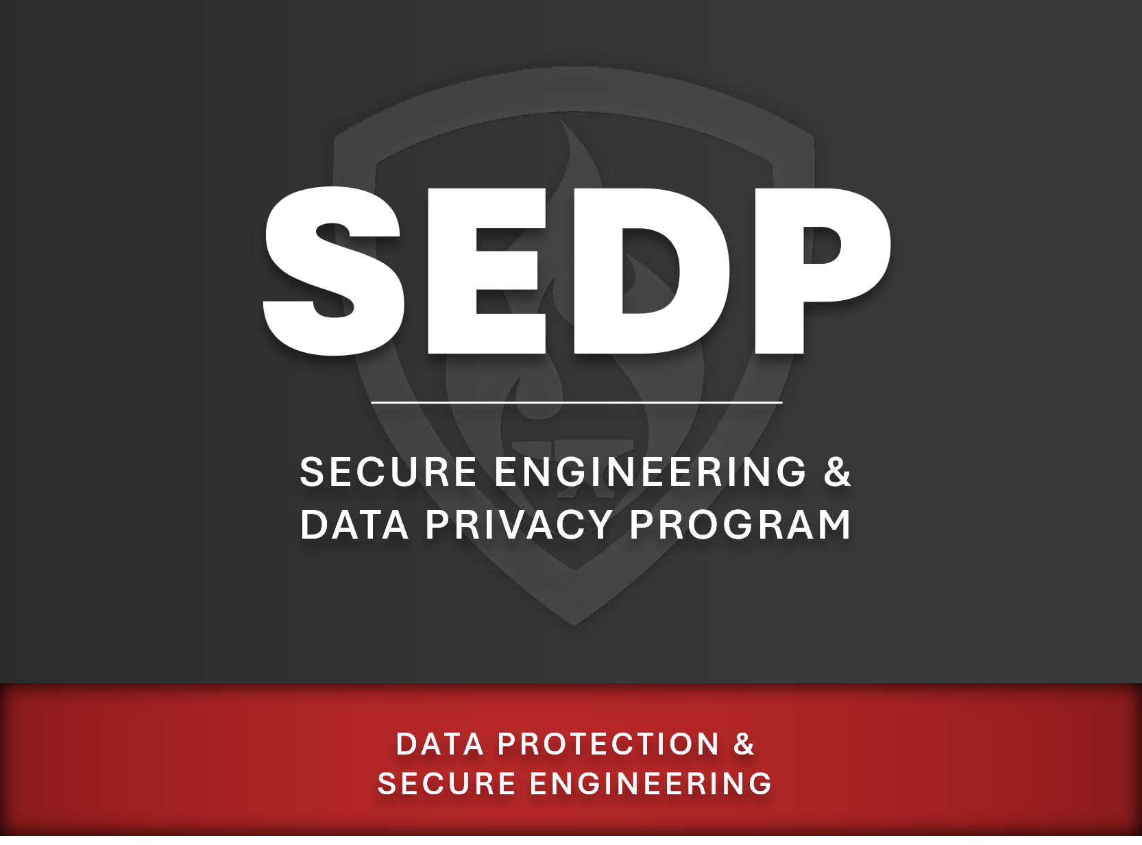 The SEDP Program is designed to support your company’s existing policies and standards. It serves as expert-level guidance that is meant to run a specific capability or function within an organization's cybersecurity department to help communicate user needs and system characteristics to developers, integrators, sponsors, funding decision makers and other stakeholders.