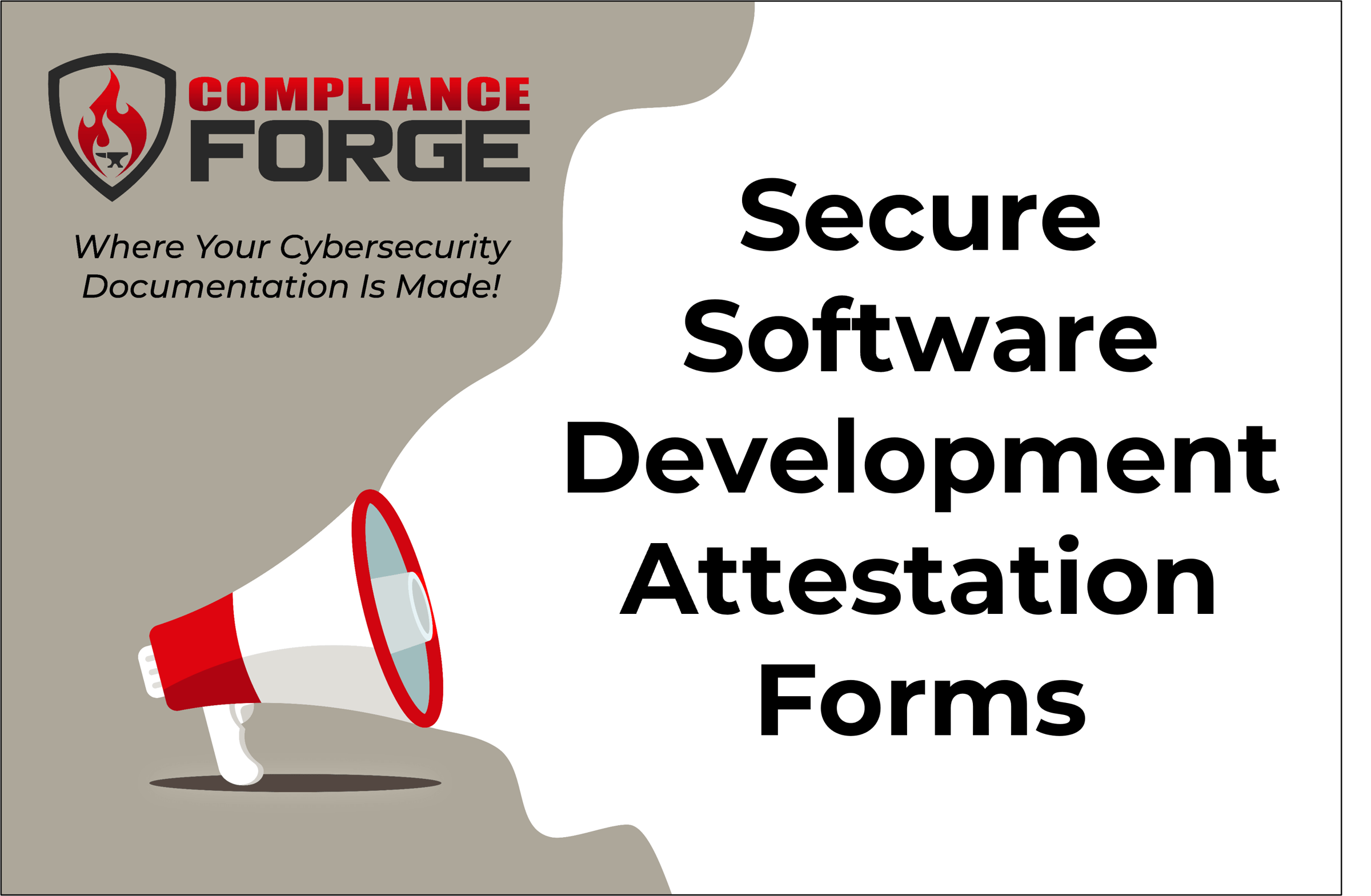 Secure Software Development Attestation Forms