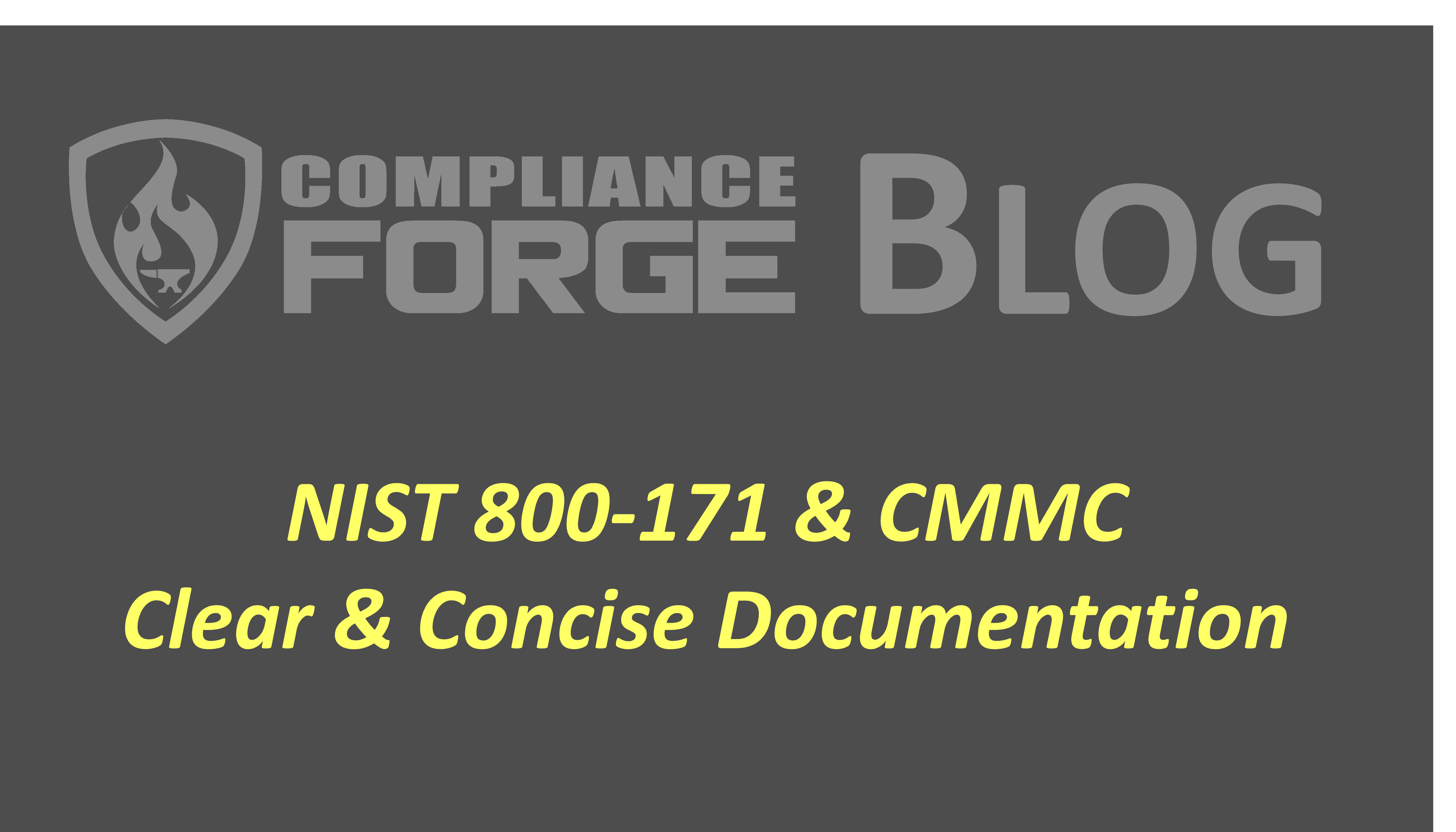 Simplified CMMC Compliance Policies