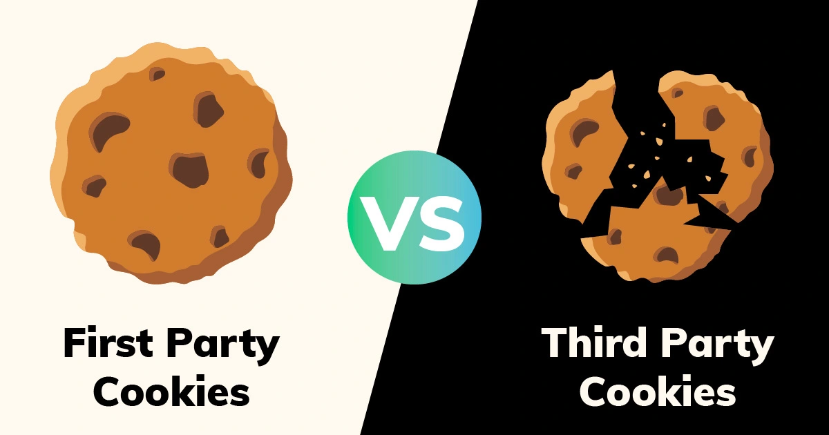 Ilustración de las cookies de terceros frente a los datos propios en el marketing digital 
