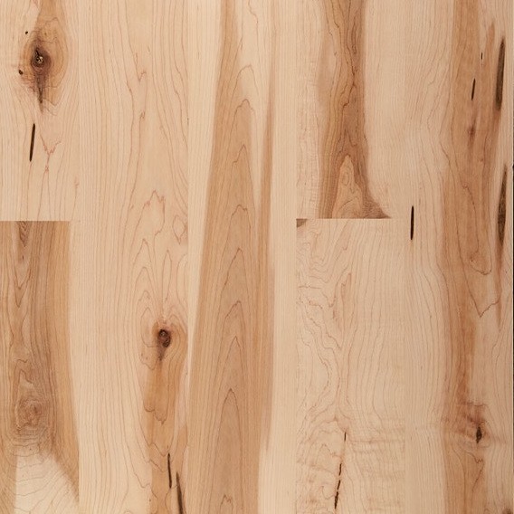 Rustic #2 Common hard maple with mineral streaks and knots from Brazil Floors
