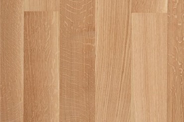Select and Better rift and quartered white oak boards with ray fleck, laid by Brazil Floors