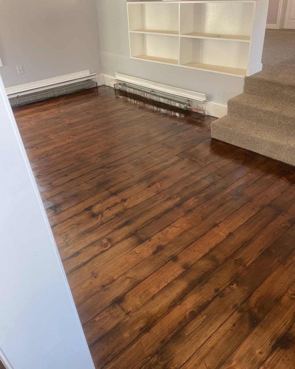 From Stain Samples to Final Color in Jersey City, Brazil Floors