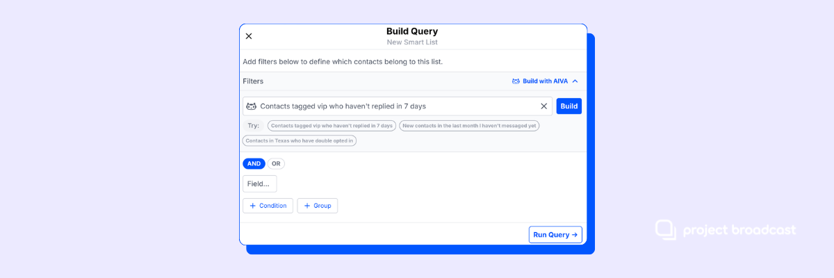 Build Dynamic Audiences with Smart Lists