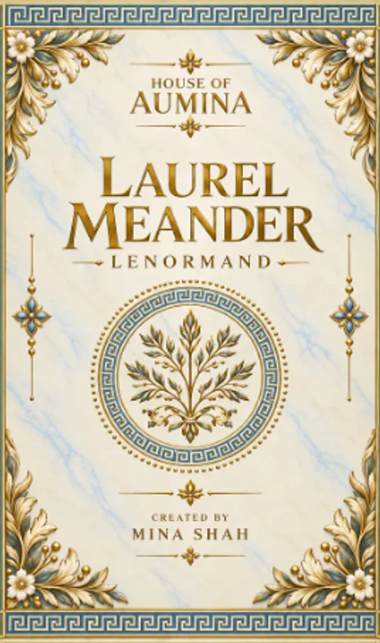 Laurel Meander Lenormand deck cover