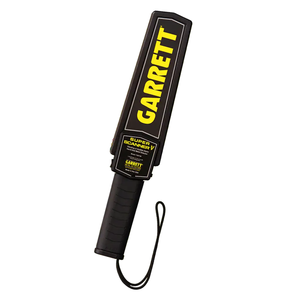 Detector de metales portátil Garrett Super Scanner V para control de seguridad de eventos
