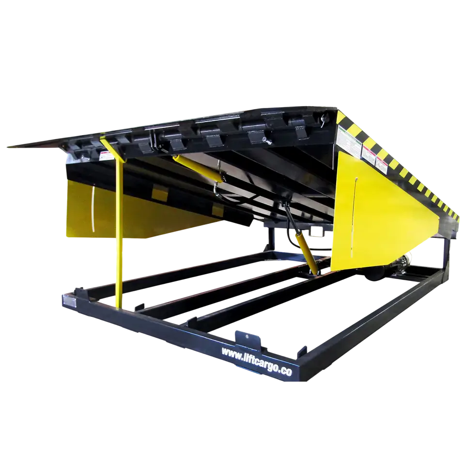 Plataforma niveladora hidráulica LiftCargo para muelles de carga industriales en Panamá
