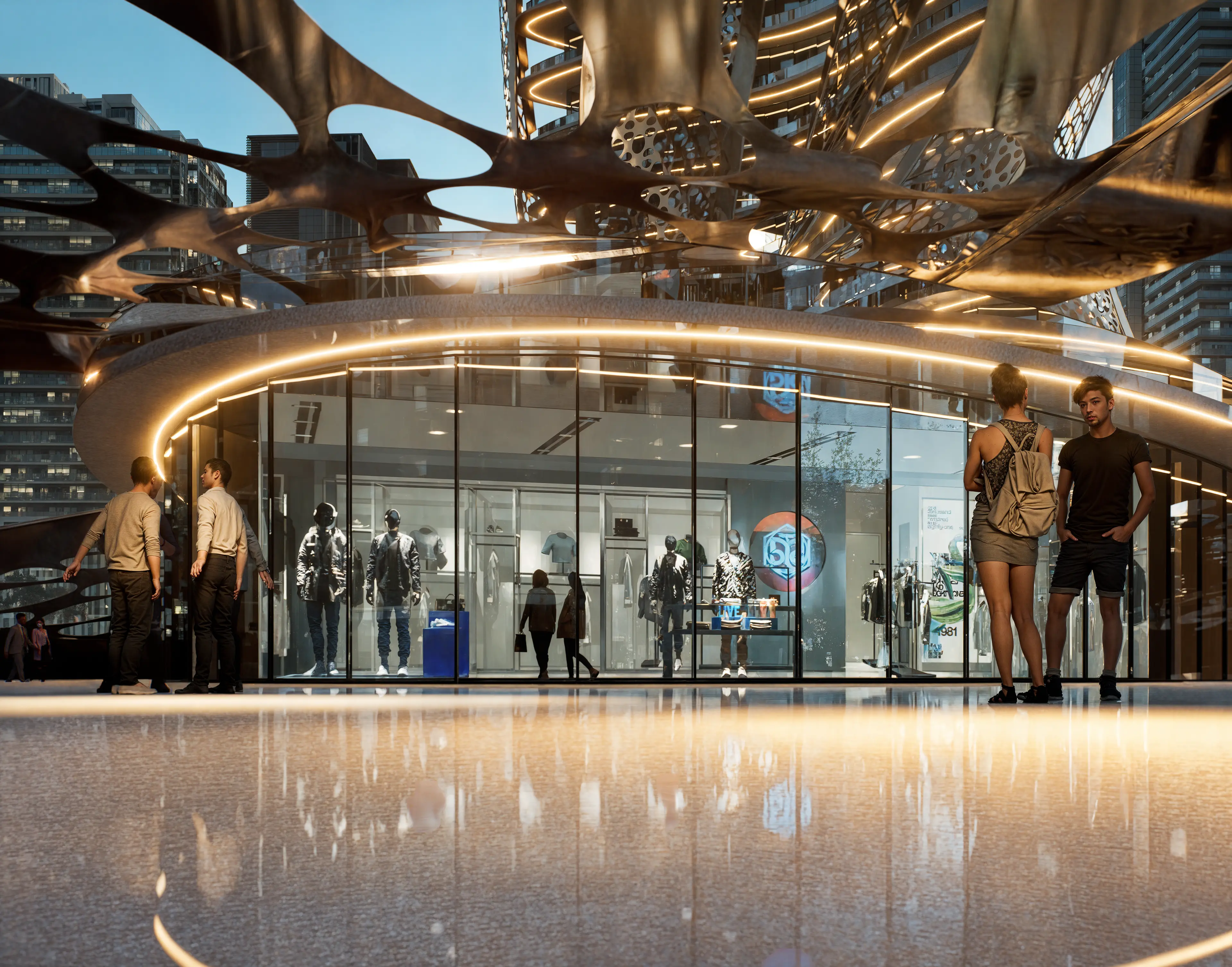 Heliora — Interior Atrium