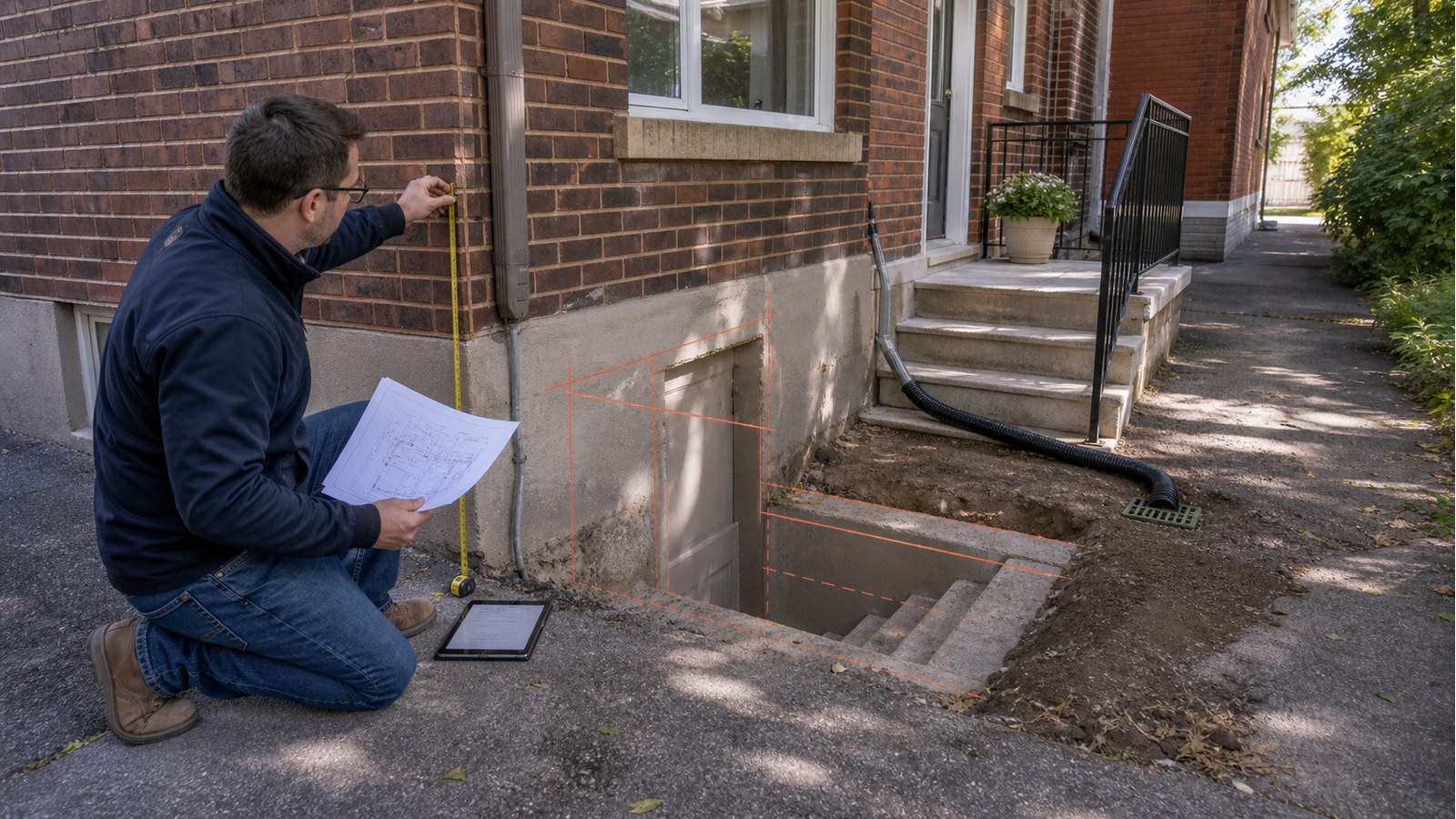 Do I Need An Engineer For A New Basement Entrance In Toronto?