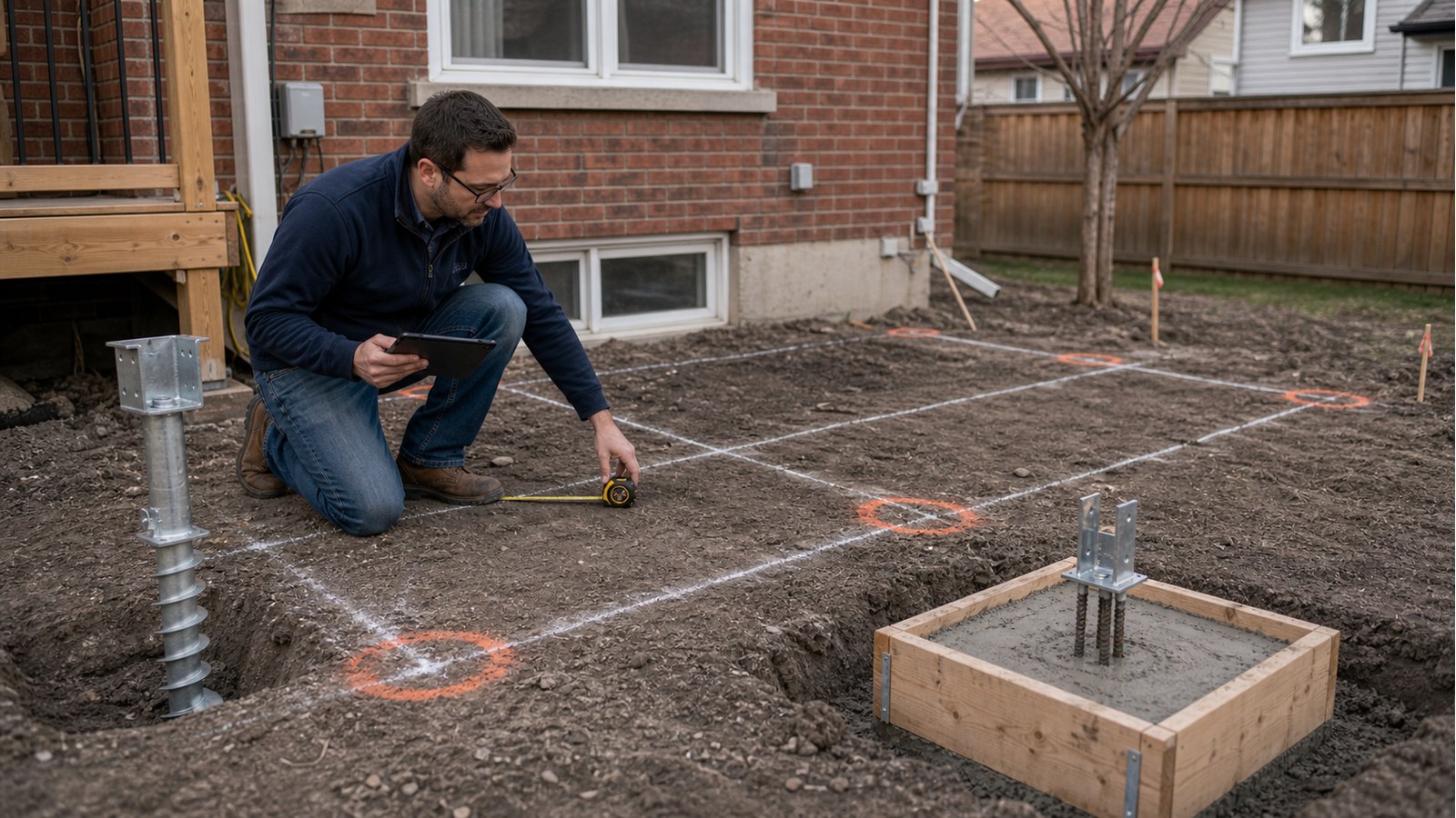 Do I Need Helical Piles Or Concrete Footings For A Deck In Toronto?