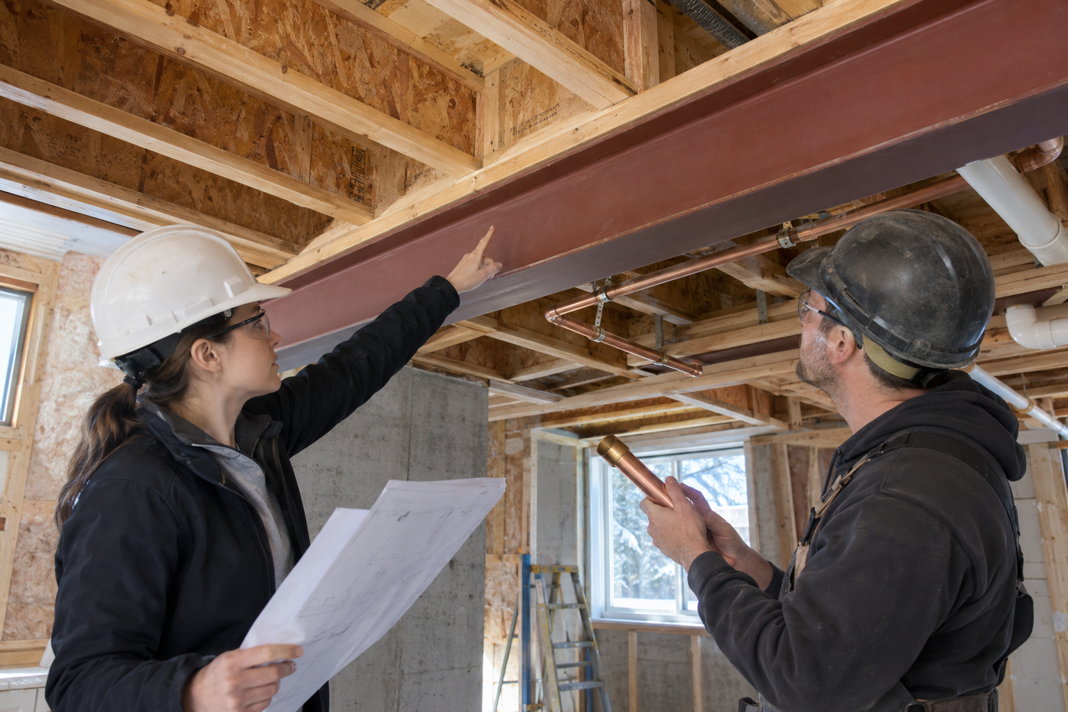 Emergency Pipe Repairs: Protecting Joists, Beams and Concrete