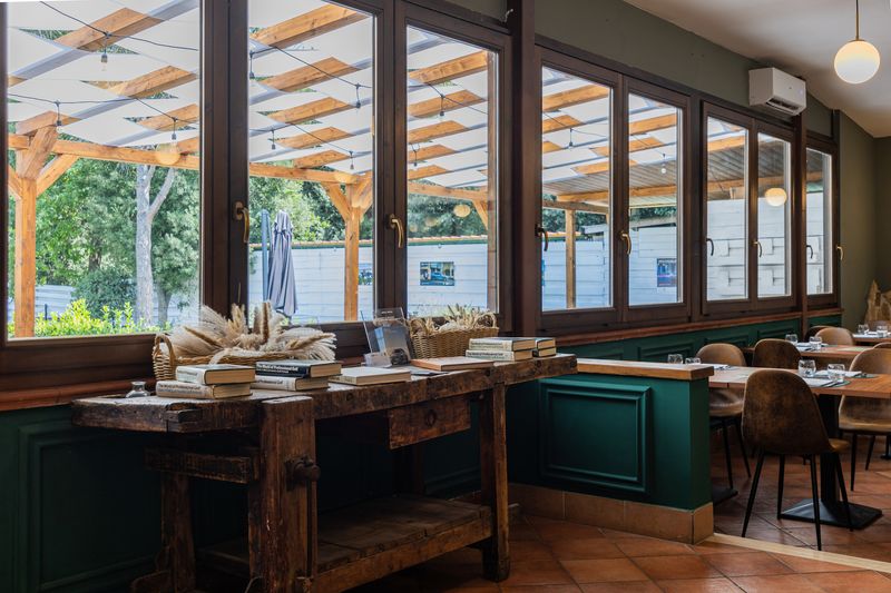La clubhouse del Tiber Golf Club
