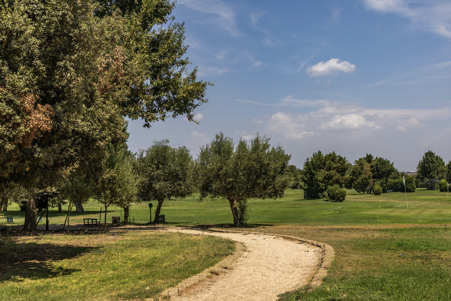 Il percorso del Tiber Golf Club