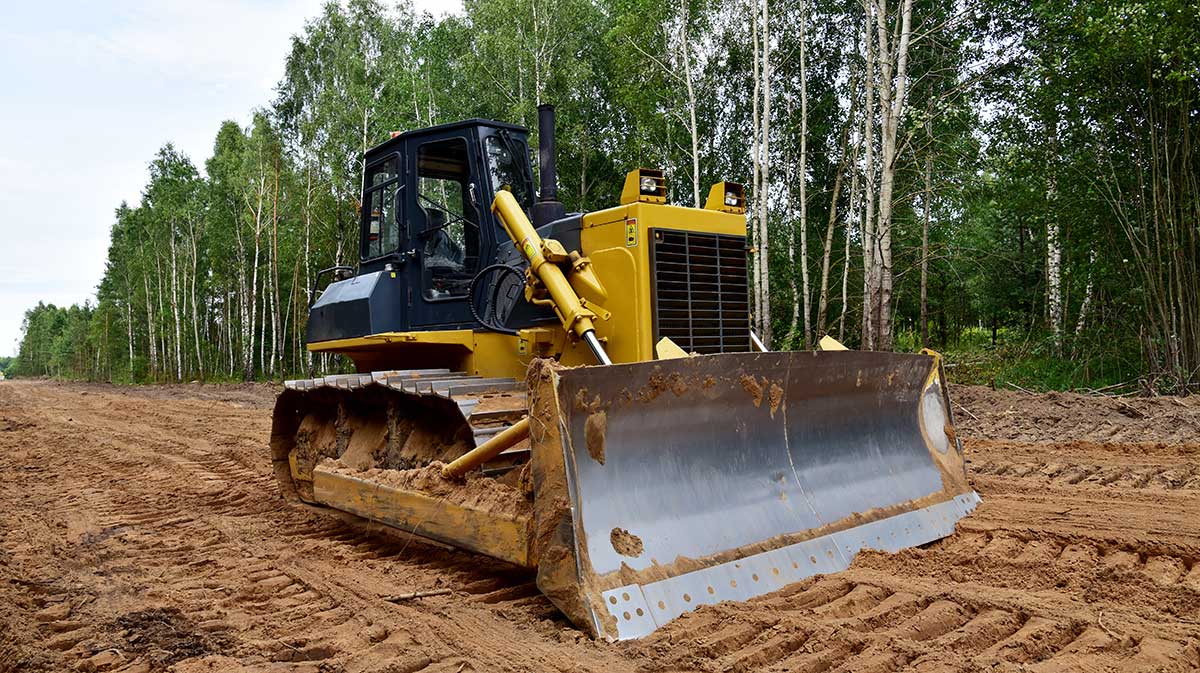 Land clearing & road work