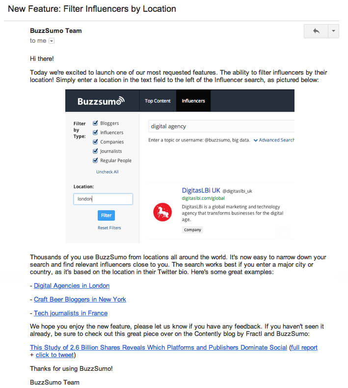 buzzsumo new feature update
