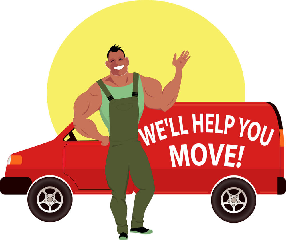 Image of a friendly, moving company. 
