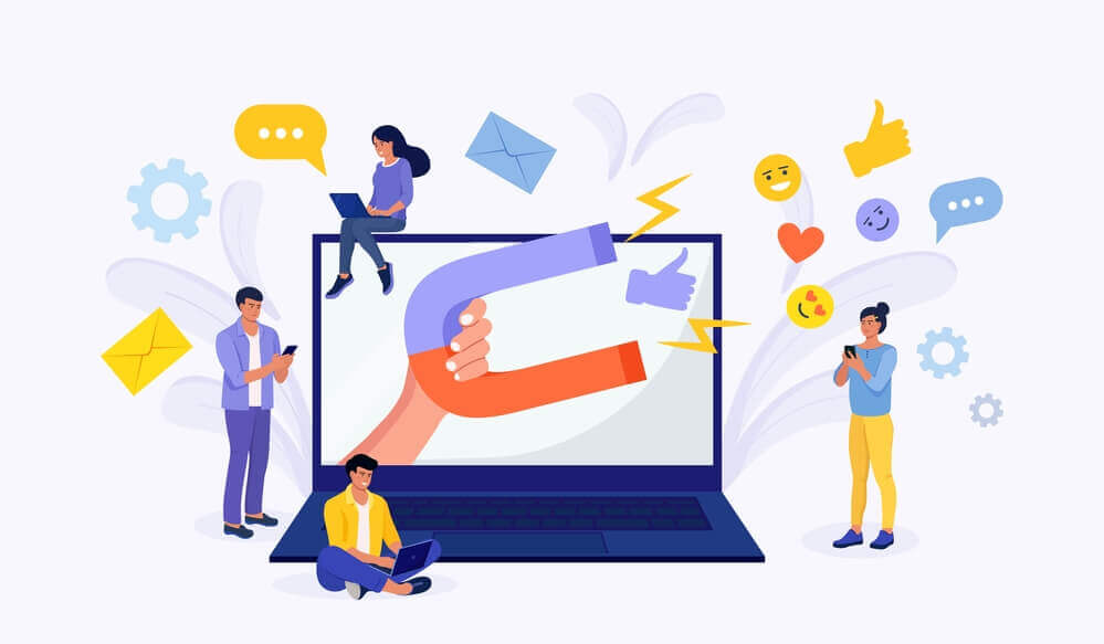 Illustration of consumers 