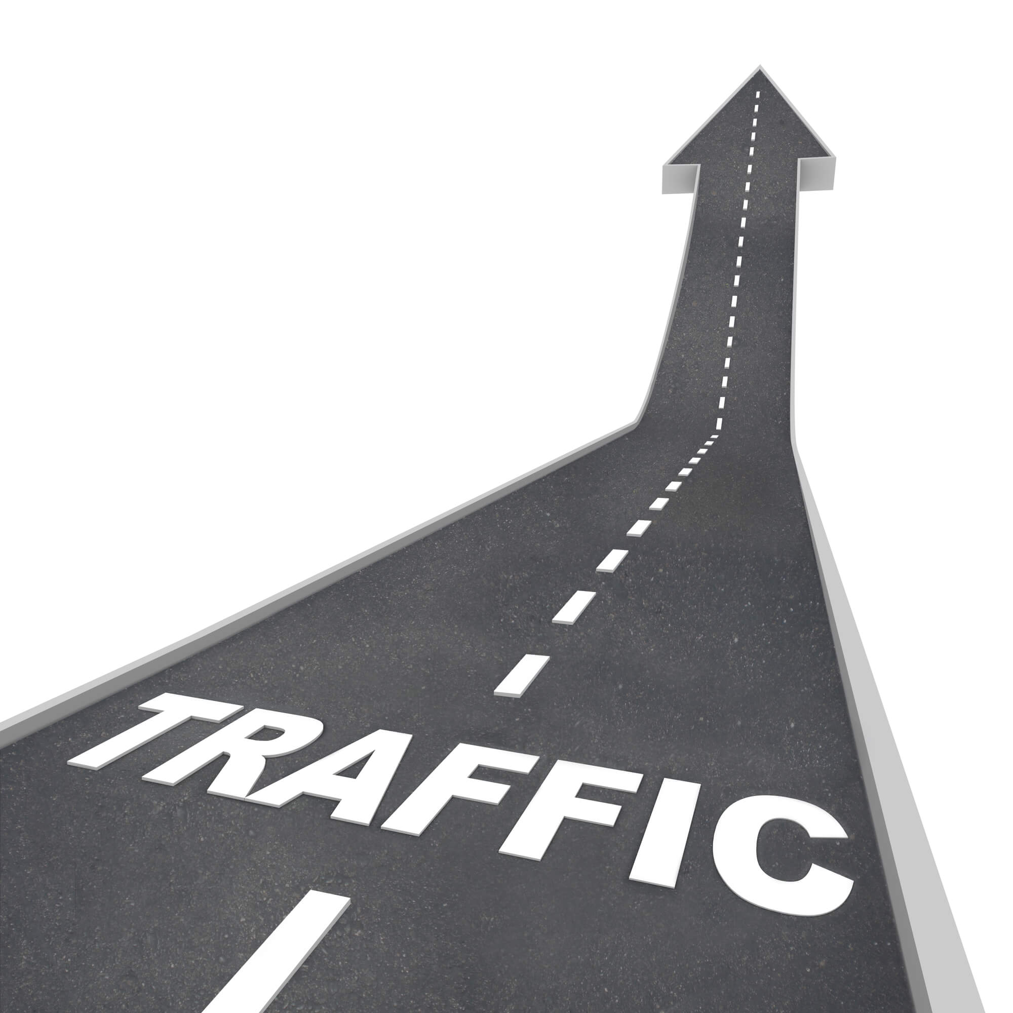 west palm beach seo road with traffic leading up 