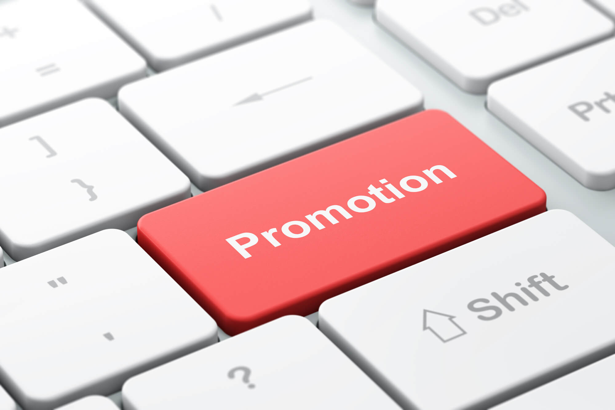 promotion button on keyboard