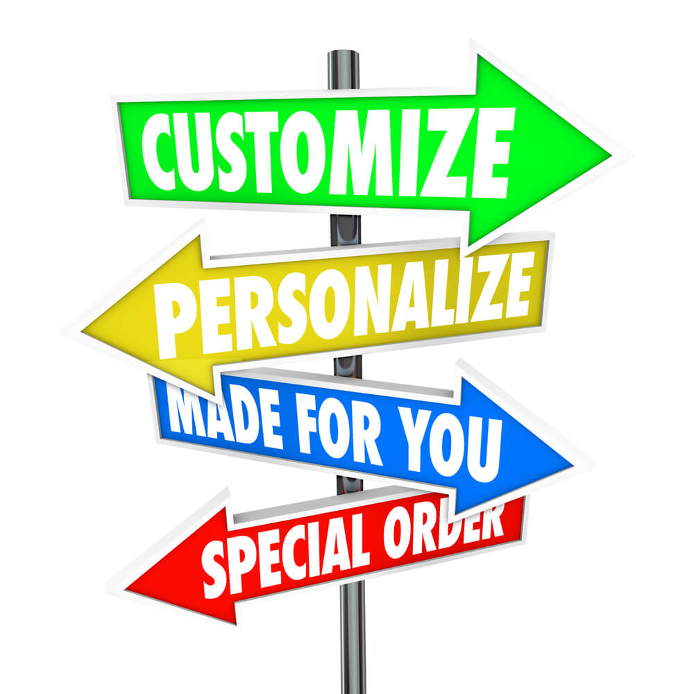 Customizing content for better a experience with Florida internet marketing company.
