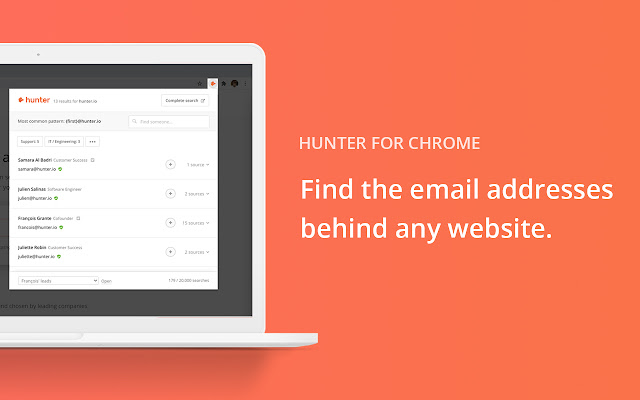 hunter homepage