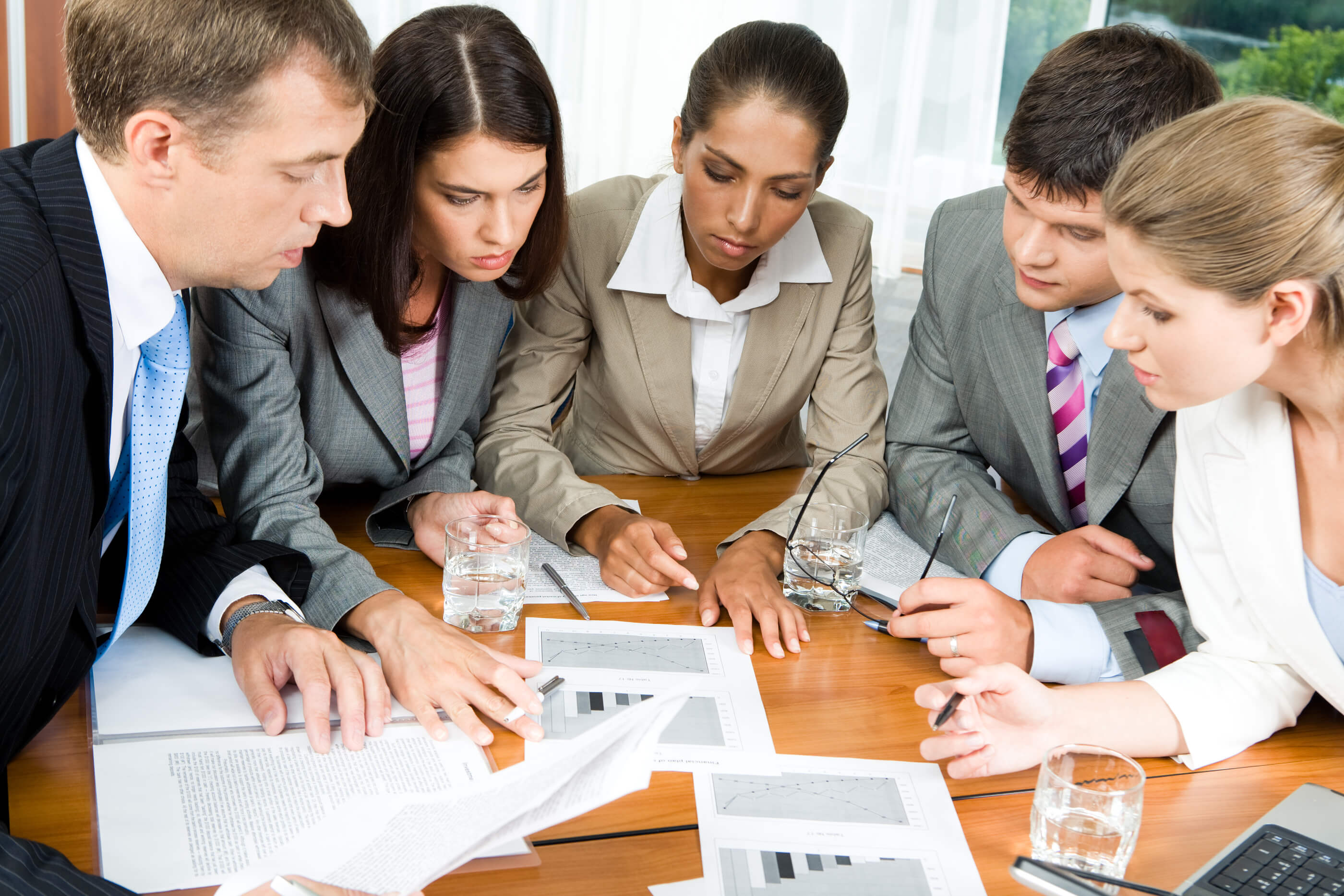 businesspeople in their strategic planning