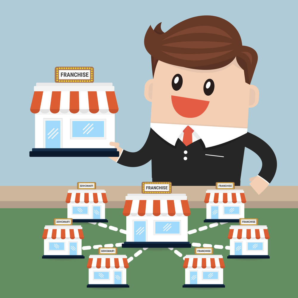 Franchisee enlisting business on Google maps to boost franchise SEO.