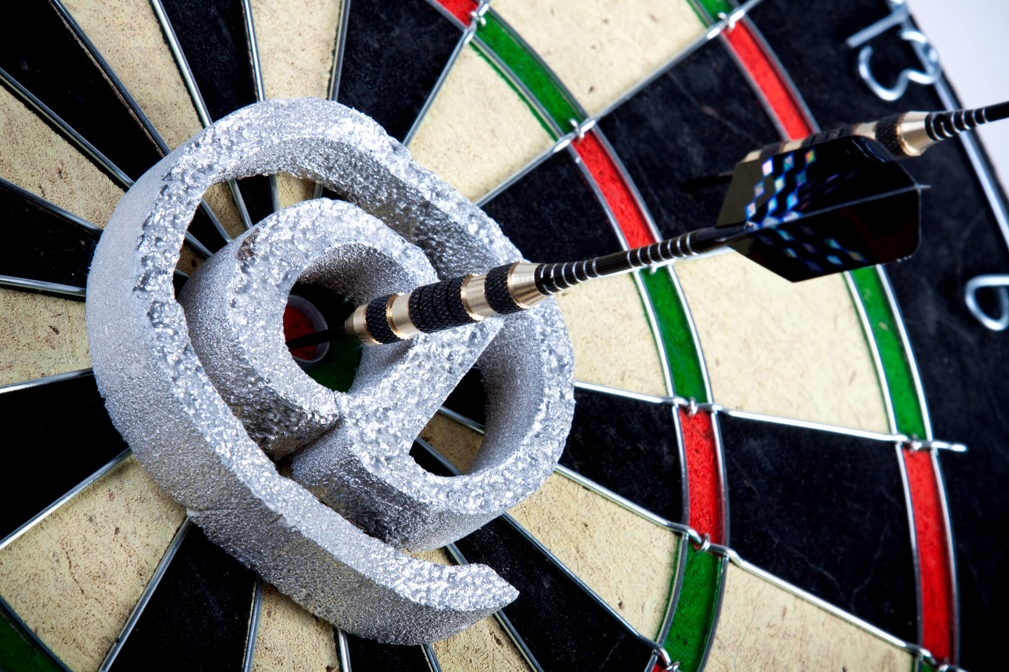 @ symbol targeted on a dartboard