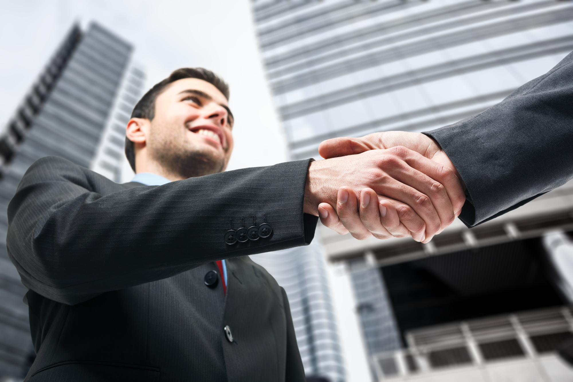 business deal handshake