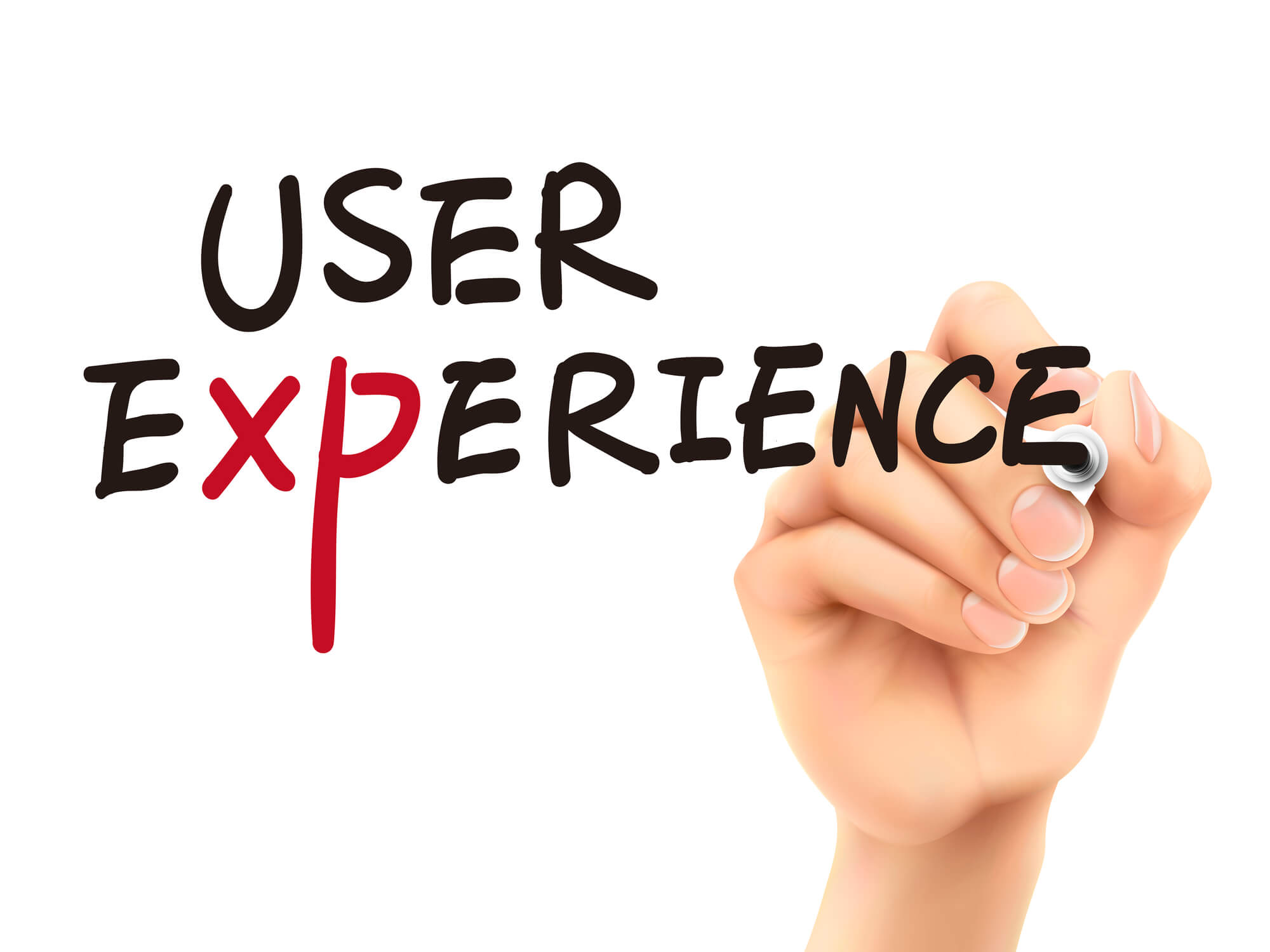 florida seo company expert writing user experience on screen